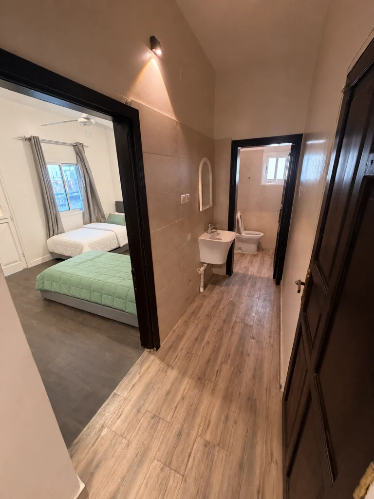 Colocation dans le T4 de Séjour à Médine · 2 personnes maximum par chambre